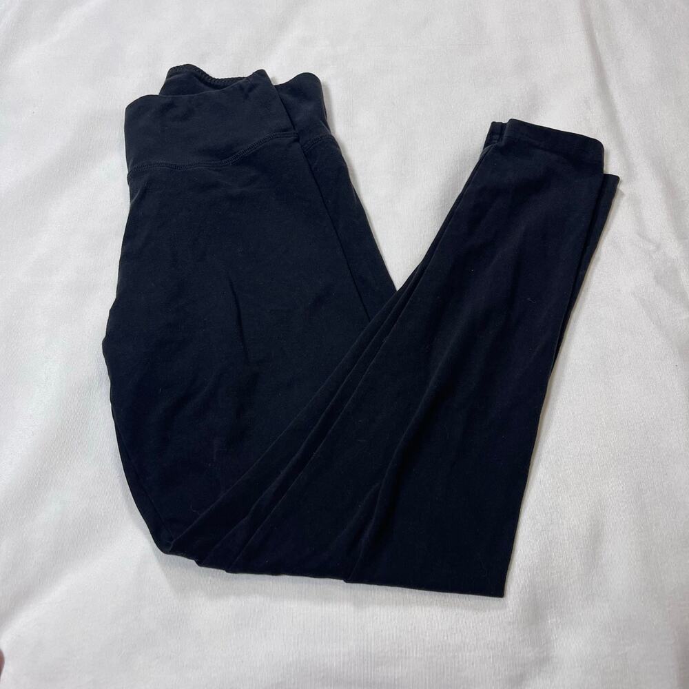 OFFLINE by Aerie Black Leggings Regular Rise Short Inseam Stretch Women’s